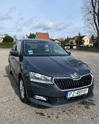 zachodniopomorskie Skoda Fabia cena 53000 przebieg: 32671, rok produkcji 2020 z Poznań